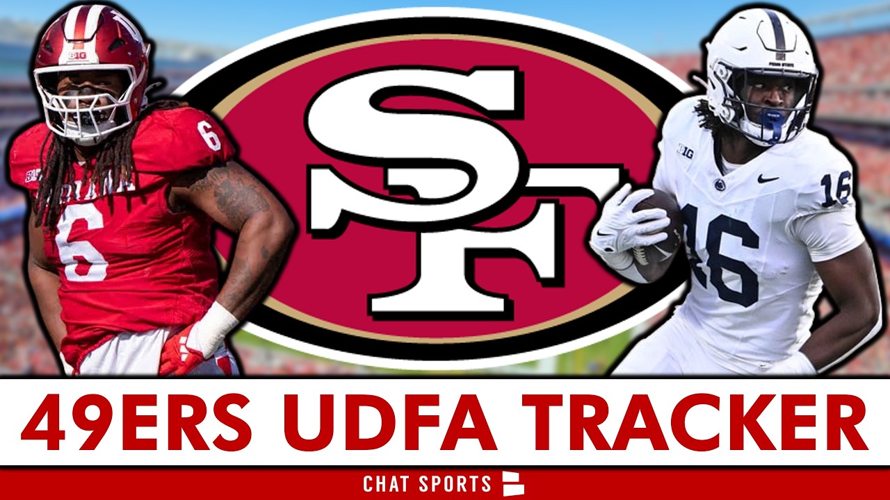 49ers UDFA Tracker: Here Are All The NFL UDFAs The 49ers Signed After 2026 NFL Draft