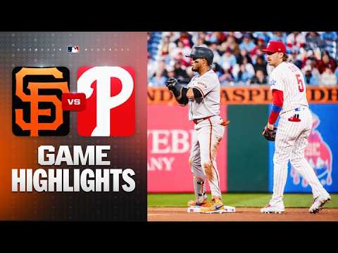 Giants vs. Phillies Game Highlights (4/28/26) | MLB Highlights Giants vs. Phillies Game Highlights (4/28/26) | MLB Highlights