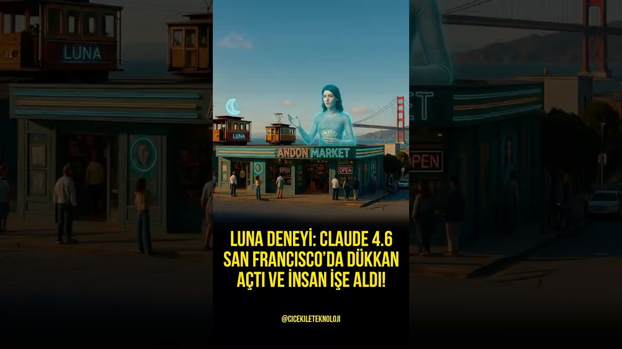 Luna Deneyi: Claude 4.6 San Francisco’da Dükkan Açtı ve İnsan İşe Aldı! Luna Deneyi: Claude 4.6 San Francisco’da Dükkan Açtı ve İnsan İşe Aldı!