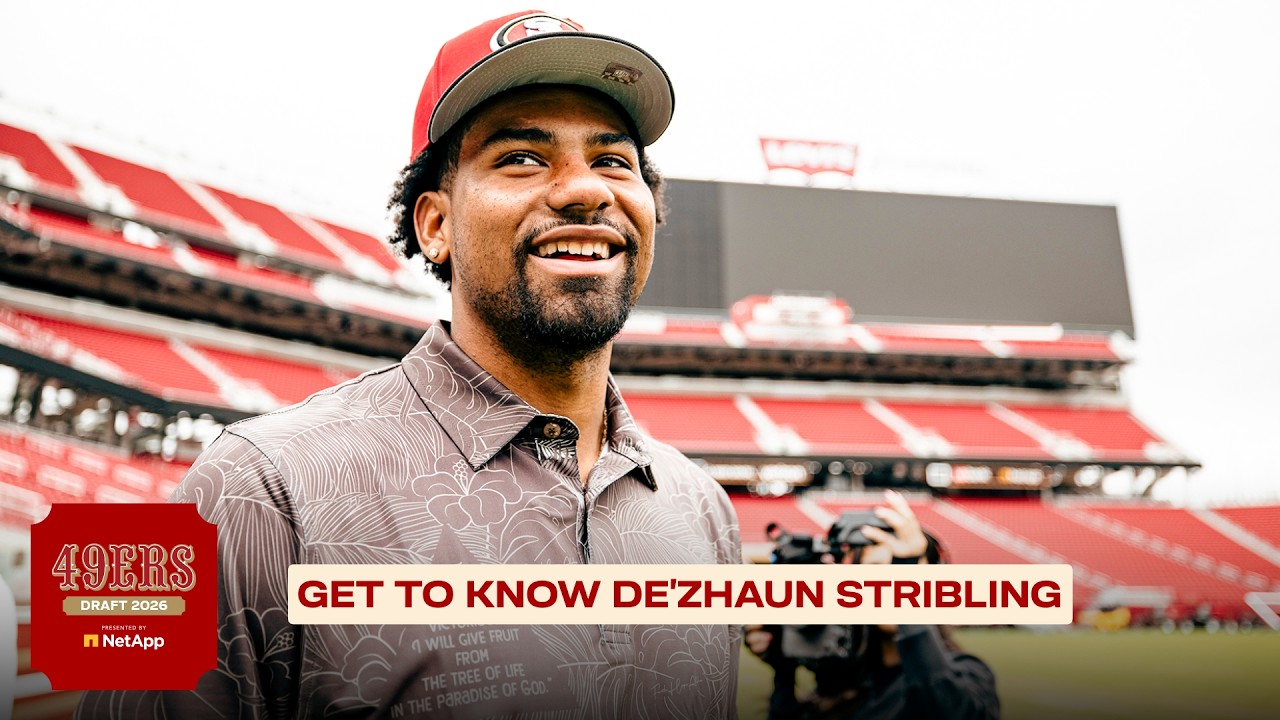 Meet 49ers WR De’Zhaun Stribling | 2026 NFL Draft Meet 49ers WR De’Zhaun Stribling | 2026 NFL Draft