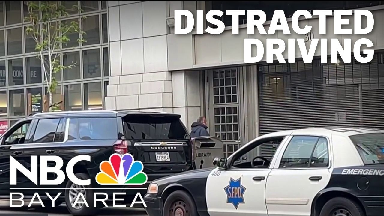 San Francisco police crack down on distracted driving
