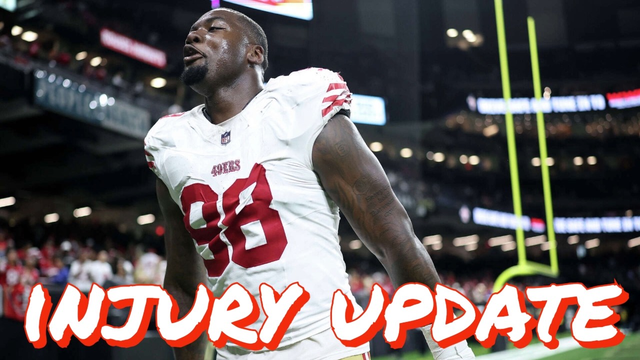 49ers DE Mykel Williams Injury Update 49ers DE Mykel Williams Injury Update
