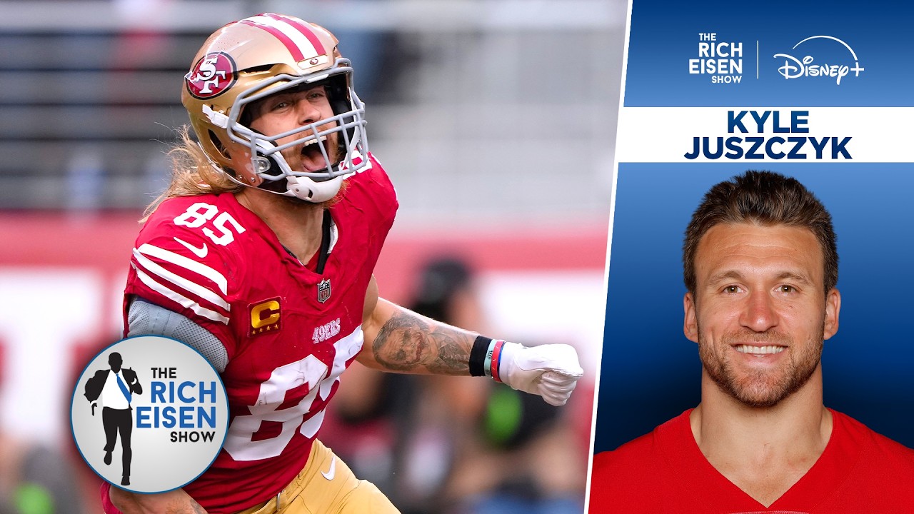 49ers FB Kyle Juszczyk on George Kittle’s Return Timeline from Achilles Tear | The Rich Eisen Show 49ers FB Kyle Juszczyk on George Kittle’s Return Timeline from Achilles Tear | The Rich Eisen Show