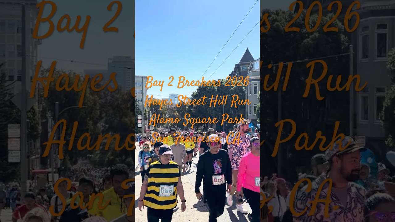 Bay 2 Breakers Alamo Square Park San Francisco #travel #running #hayes #bay #ocean #thingstodo #sf Bay 2 Breakers Alamo Square Park San Francisco #travel #running #hayes #bay #ocean #thingstodo #sf