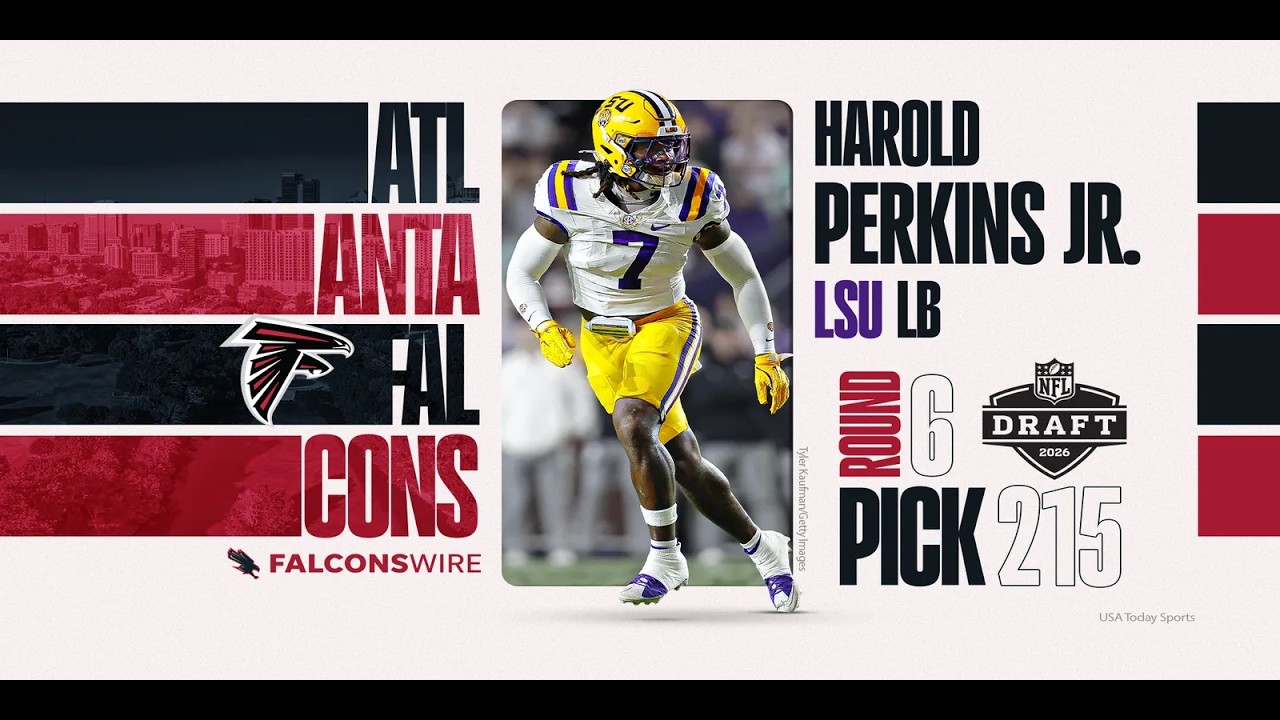 Bill Carroll’s 32 Picks In 32 Days LB Harold Perkins Jr LSU, 6’0 5/8″ 220, Pick 215 of The Falcons Bill Carroll’s 32 Picks In 32 Days LB Harold Perkins Jr LSU, 6’0 5/8″ 220, Pick 215 of The Falcons