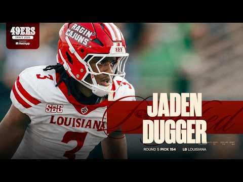 Bill Carroll’s 32 Picks in 32 Days Jaden Dugger, LB Louisiana, 6’4 3/4″ 242,  49ers Pick #154