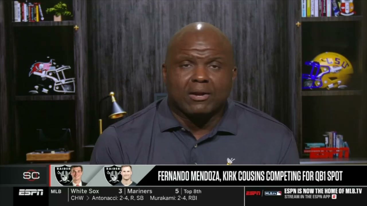 Booger on Fernando Mendoza, Kirk Cousins’ QB Reps Revealed as Raiders Open OTAs for 2026 NFL Season
