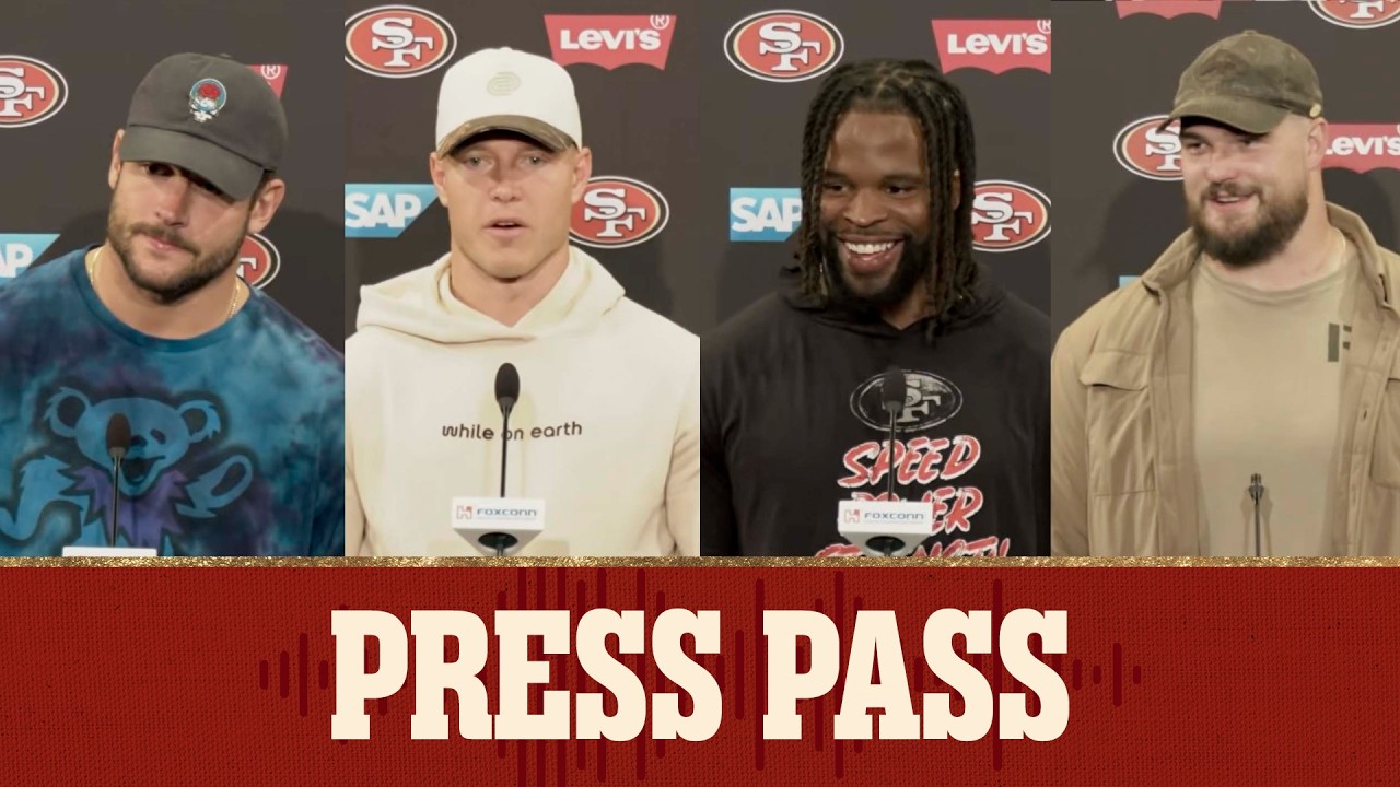 Bosa, McCaffrey, Greenlaw, McKivitz Talk Offseason, Start of OTAs | 49ers Bosa, McCaffrey, Greenlaw, McKivitz Talk Offseason, Start of OTAs | 49ers