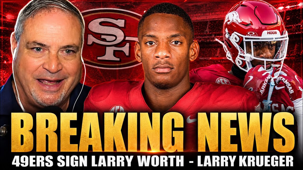 BREAKING: 49ers Sign DB Larry Worth III to a 3-year Deal… BREAKING: 49ers Sign DB Larry Worth III to a 3-year Deal…