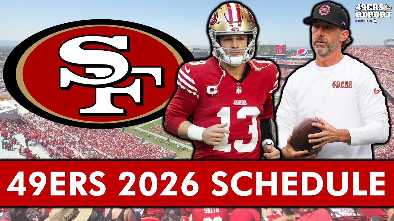 🚨BREAKING🚨 Full San Francisco 49ers 2026 Schedule Leaked! 🚨BREAKING🚨 Full San Francisco 49ers 2026 Schedule Leaked!