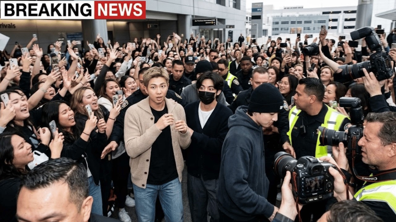 BTS Lands in San Francisco — City Overwhelmed, Global Media Goes Wild BTS Lands in San Francisco — City Overwhelmed, Global Media Goes Wild