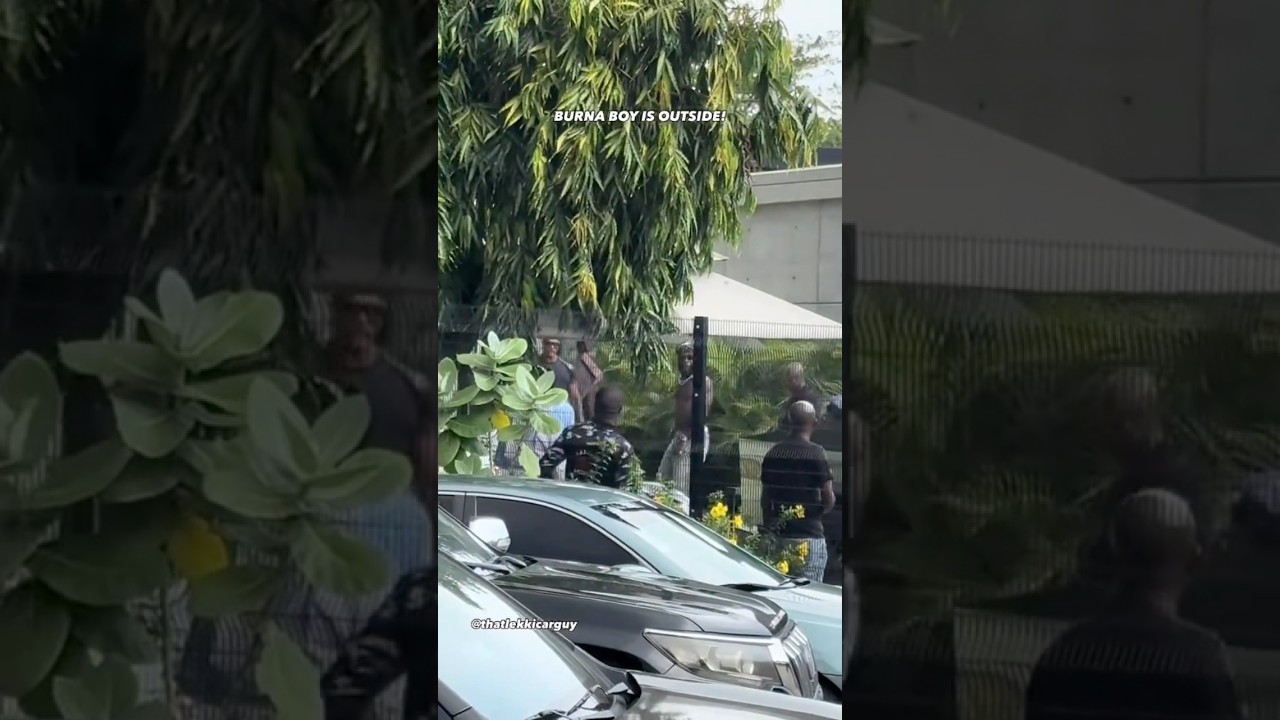 Burnaboy spotted outside the city of San Francisco Burnaboy spotted outside the city of San Francisco