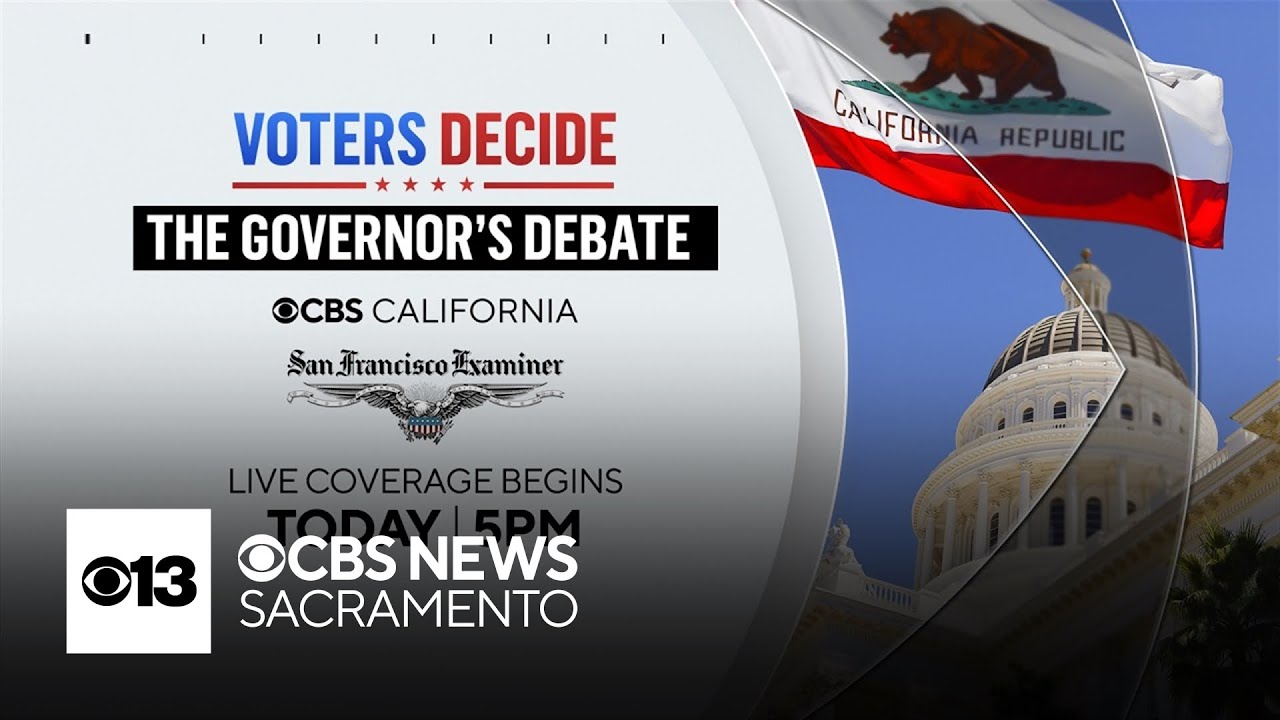 California governor’s debate hosted by CBS News California and the San Francisco Examiner California governor’s debate hosted by CBS News California and the San Francisco Examiner
