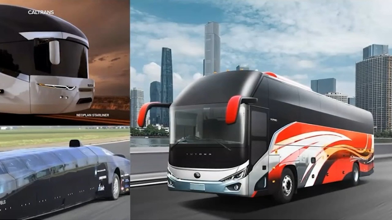 Caltrans considering 140 mph bus that would take passengers from San Francisco to Los Angeles Caltrans considering 140 mph bus that would take passengers from San Francisco to Los Angeles