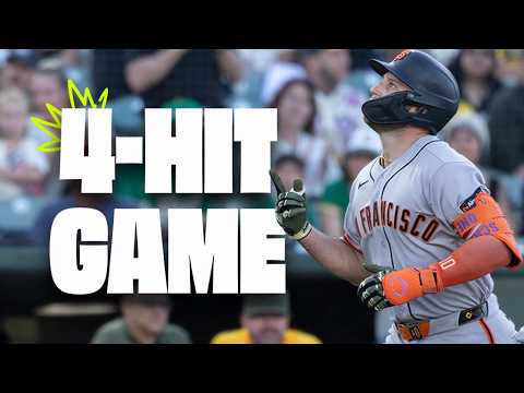 Casey Schmitt Explodes for 2 Home Runs & 4 Hits vs Athletics | San Francisco Giants Highlights Casey Schmitt Explodes for 2 Home Runs & 4 Hits vs Athletics | San Francisco Giants Highlights