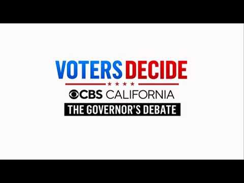 CBS California hosts governor’s debate CBS California hosts governor’s debate