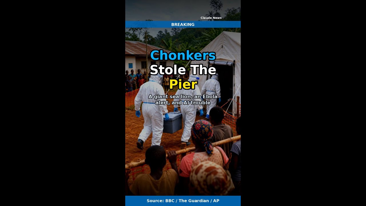 Chonkers Stole The Pier #Shorts Chonkers Stole The Pier #Shorts