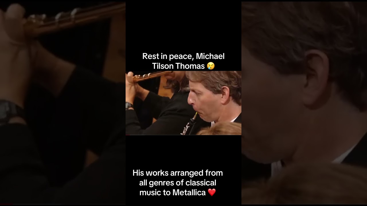 conductor,Michael Tilson Thomas has died #restinpeace #michaeltilsonthomas #mtts #SanFrancisco #news