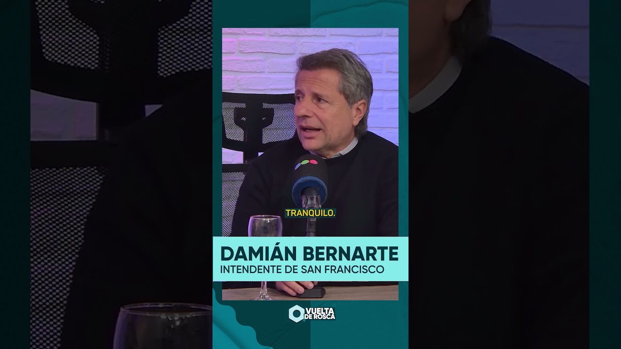 Damián Bernarte Intendente de San Francisco pasó por Vuelta de Rosca 🔩 Damián Bernarte Intendente de San Francisco pasó por Vuelta de Rosca 🔩