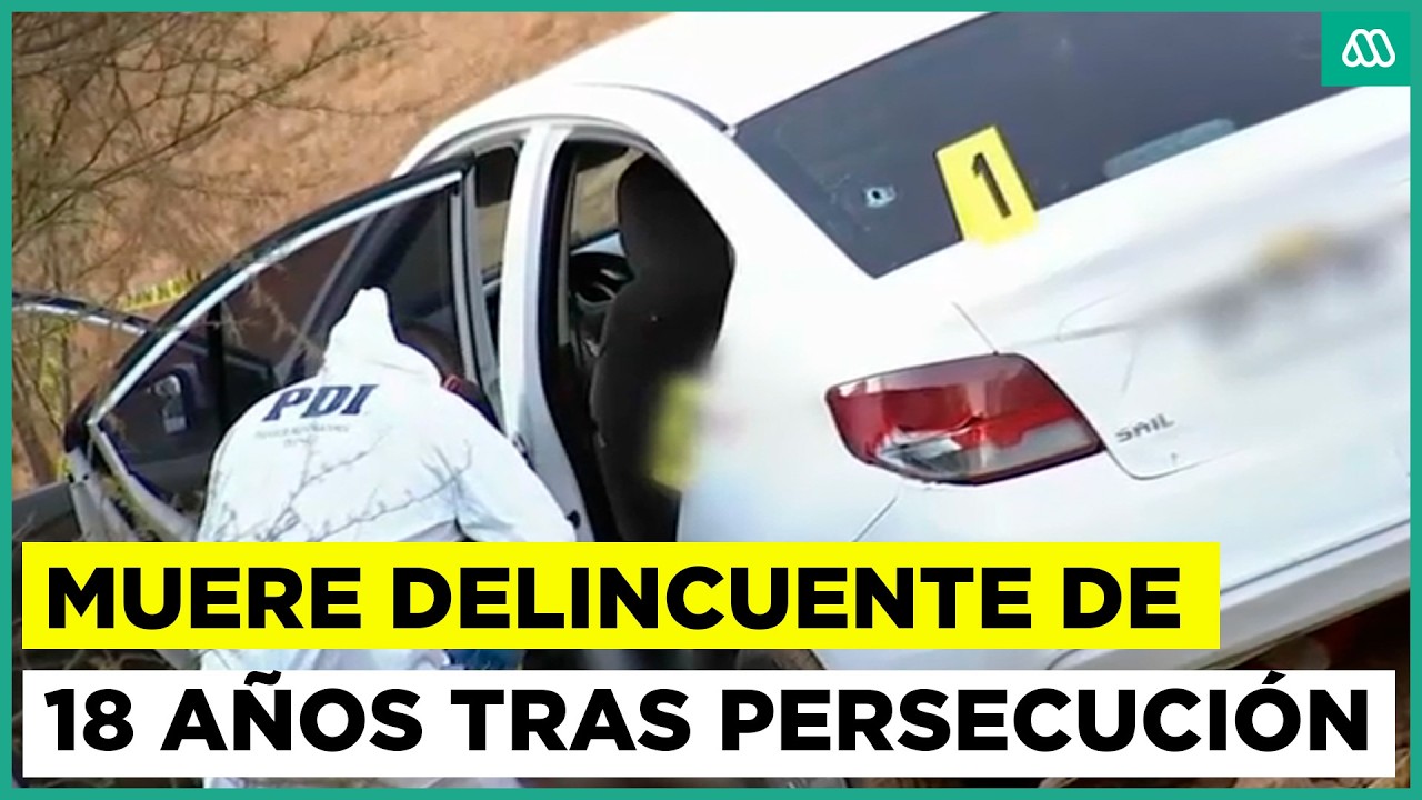 Delincuente de 18 años murió tras persecución por violento robo en San Francisco de Mostazal Delincuente de 18 años murió tras persecución por violento robo en San Francisco de Mostazal