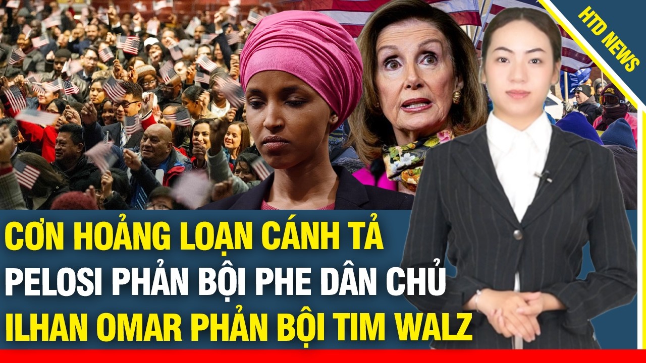 ĐIỀU HIẾM THẤY, Pelosi từ chối trao quyền cho phe Dân Chủ, Ilhan Omar phản bội tố tội Tim Walz ĐIỀU HIẾM THẤY, Pelosi từ chối trao quyền cho phe Dân Chủ, Ilhan Omar phản bội tố tội Tim Walz