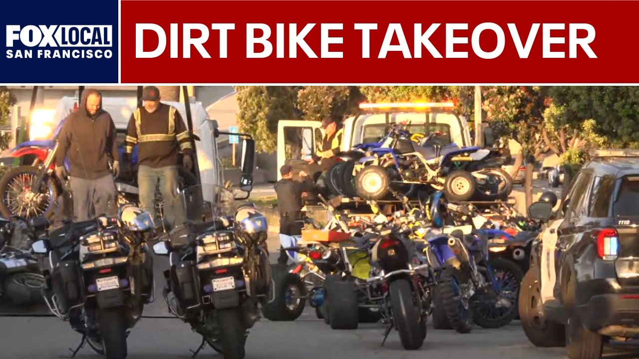 Dirt bike Bay Bridge TAKEOVER: 9 arrested Dirt bike Bay Bridge TAKEOVER: 9 arrested