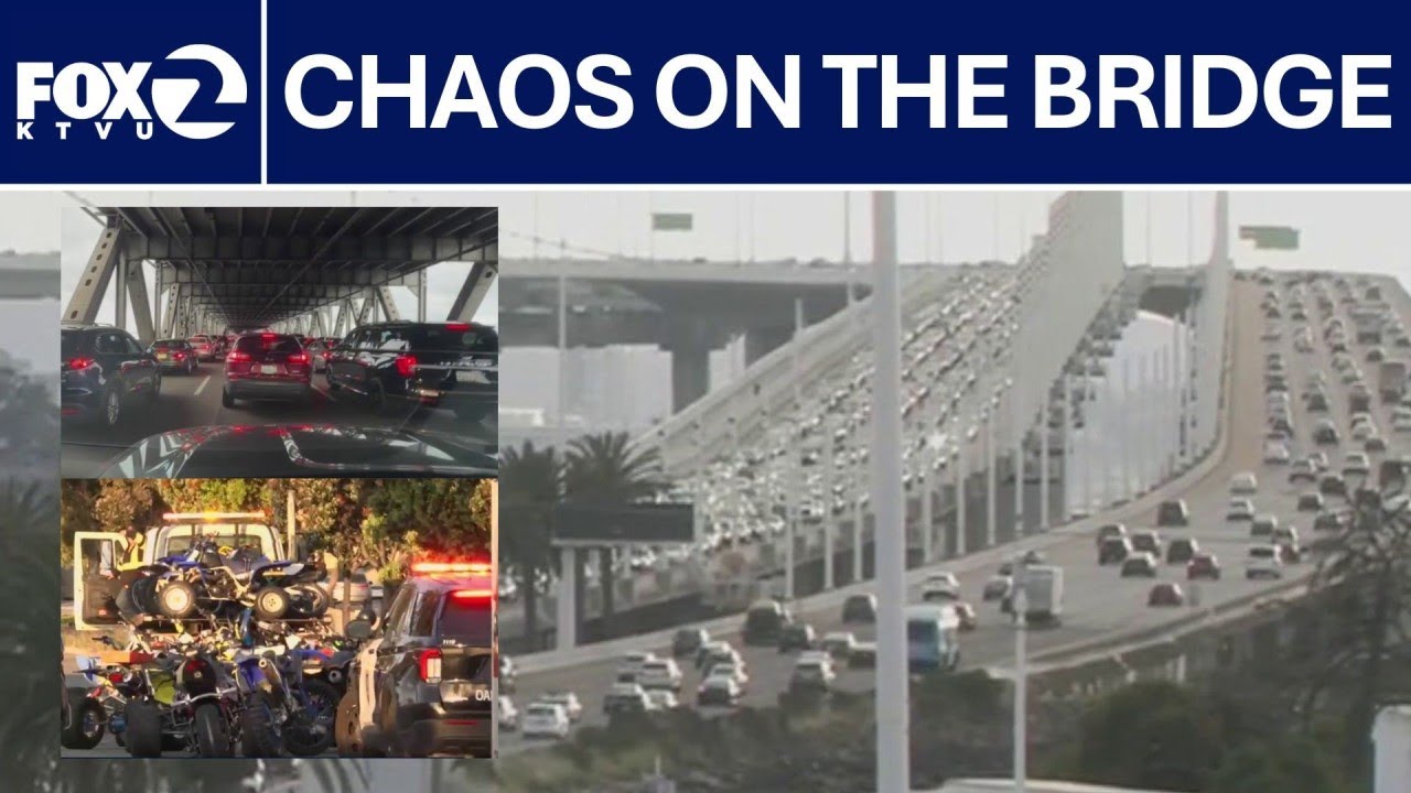 Dirt bike operation shuts down Bay Bridge for more than an hour | KTVU Dirt bike operation shuts down Bay Bridge for more than an hour | KTVU