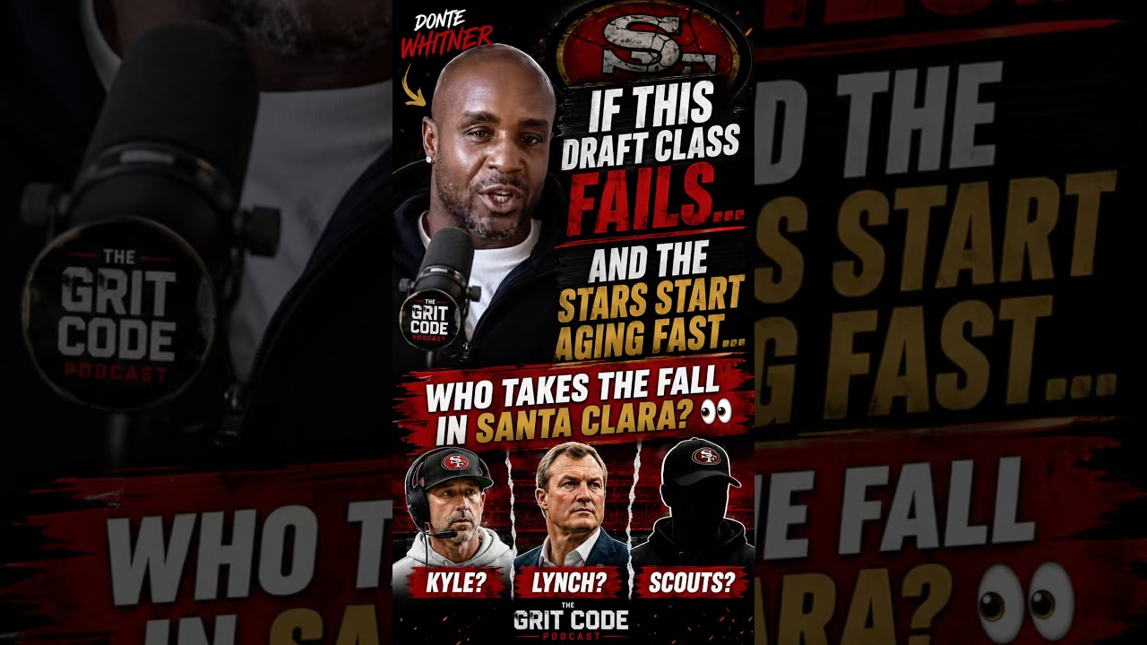 DONTE WHITNER SOUNDS THE ALARM 🚨 If This 49ers Draft Class FAILS… WHO GETS FIRED?! 👀 DONTE WHITNER SOUNDS THE ALARM 🚨 If This 49ers Draft Class FAILS… WHO GETS FIRED?! 👀