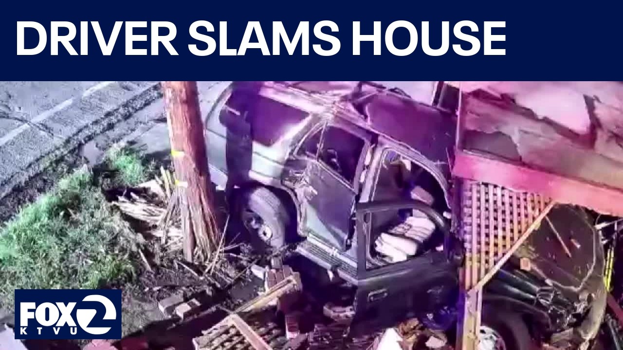 Driver arrested on DUI after car SLAMS into home, injuring 2 | KTVU Driver arrested on DUI after car SLAMS into home, injuring 2 | KTVU