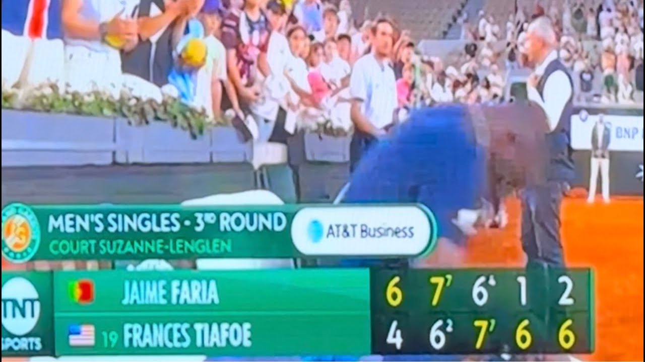 Francis Tiafoe Outlasts Jaime Faria In Five Set Epic 2026 French Open 3rd Round Battle Francis Tiafoe Outlasts Jaime Faria In Five Set Epic 2026 French Open 3rd Round Battle