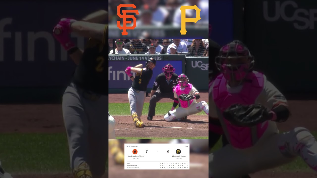 Giants comeback to beat Pirates Giants comeback to beat Pirates