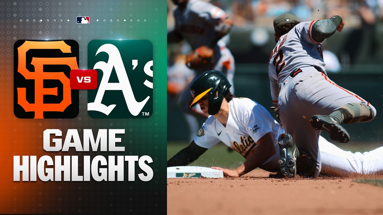 Giants vs. A’s Game Highlights (5/17/26) | MLB Highlights Giants vs. A’s Game Highlights (5/17/26) | MLB Highlights