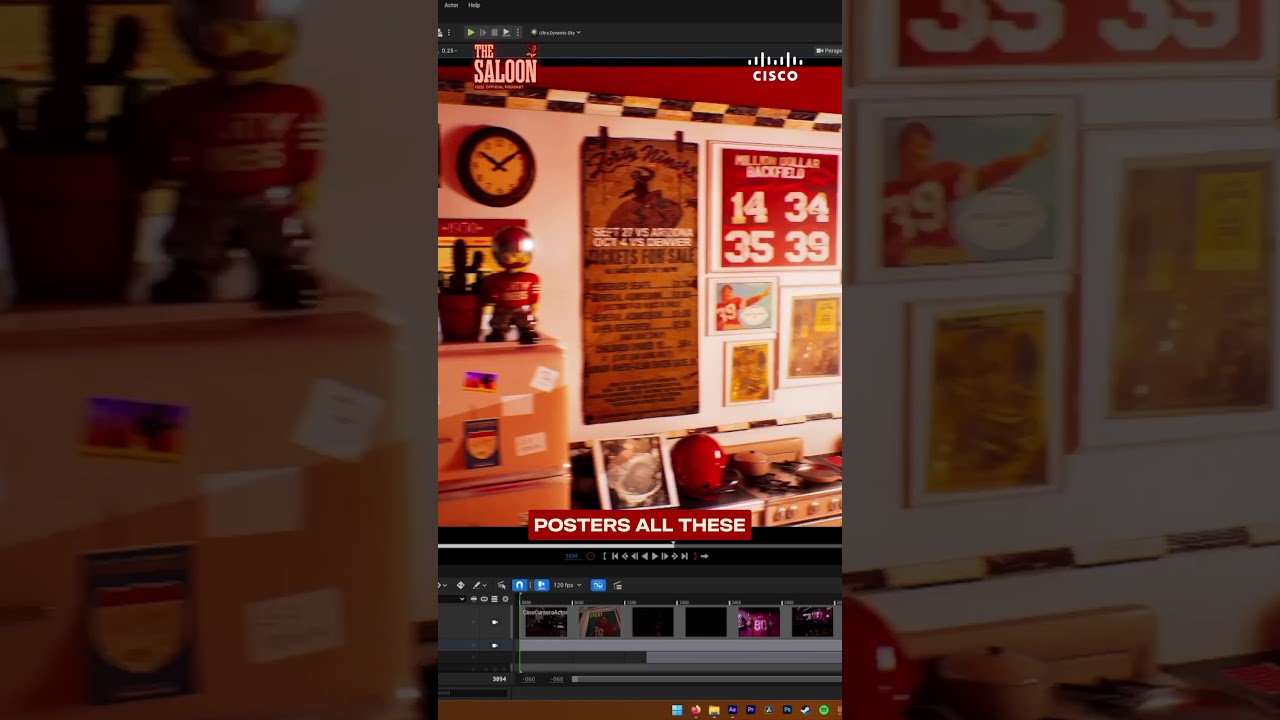 Go inside the making of the 49ers 2026 schedule release video 🤩 #schedulerelease #3dart Go inside the making of the 49ers 2026 schedule release video 🤩 #schedulerelease #3dart