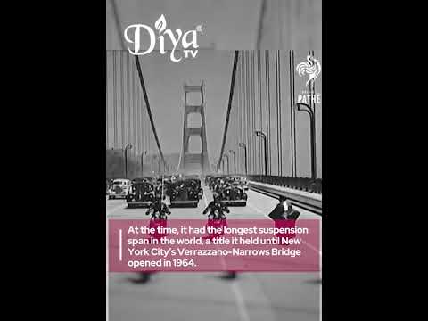 Golden Gate Bridge Opened to Public on This Day in 1937
