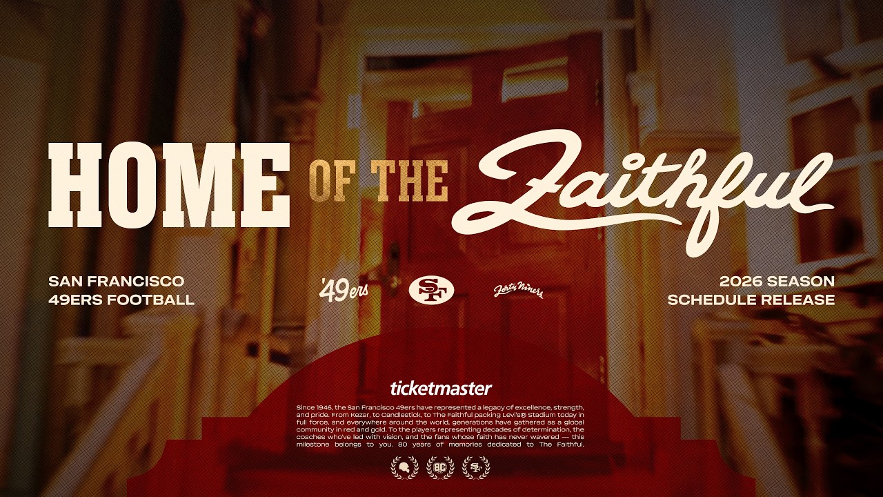 Home of the Faithful: 2026 49ers Schedule Reveal Home of the Faithful: 2026 49ers Schedule Reveal