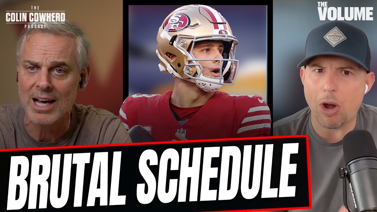 How Brock Purdy & San Francisco 49ers can survive BRUTAL schedule | Colin Cowherd NFL How Brock Purdy & San Francisco 49ers can survive BRUTAL schedule | Colin Cowherd NFL
