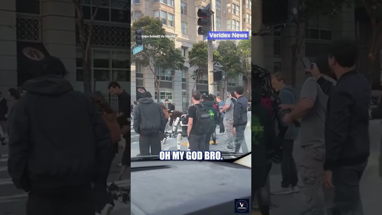 🤖 Humanoid Robots Shock San Francisco Streets | People Left Speechless at Busy Intersection 🚦😱 🤖 Humanoid Robots Shock San Francisco Streets | People Left Speechless at Busy Intersection 🚦😱