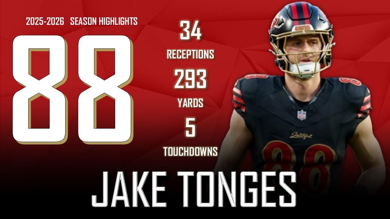 Jake Tonges || 2025-2026 San Francisco 49ers Highlights