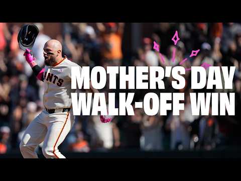 Jesús Rodríguez Hits 12th-Inning Walk-Off Single | San Francisco Giants vs Pittsburgh Pirates