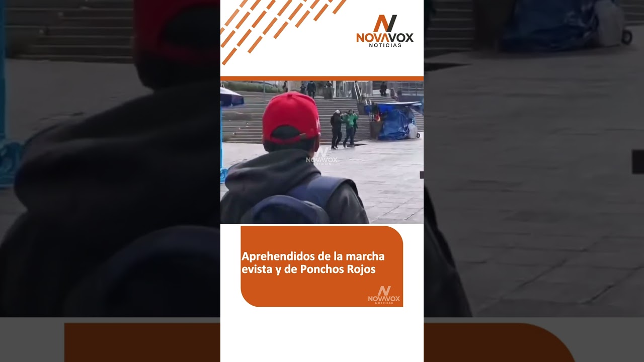 🟠La Policía aprehendió a dos personas en inmediaciones de la plaza San Francisco de La Paz 🟠La Policía aprehendió a dos personas en inmediaciones de la plaza San Francisco de La Paz