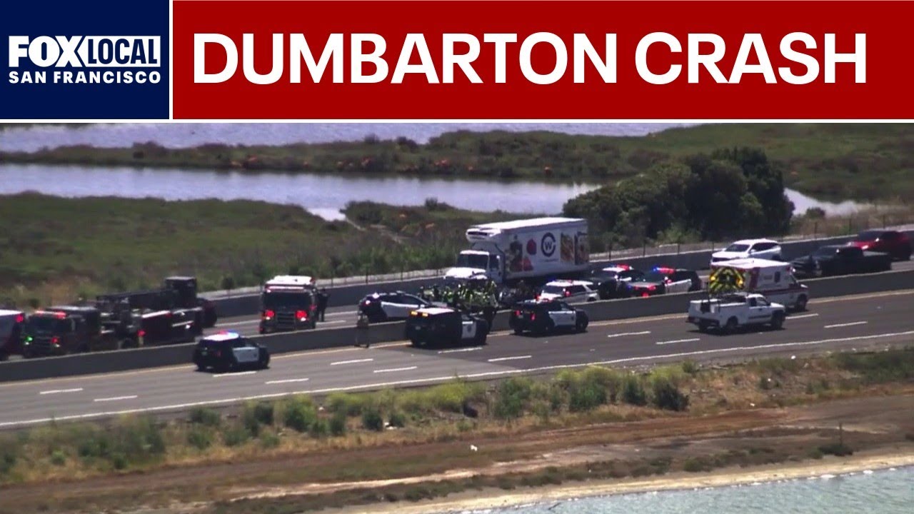 Lanes blocked on Dumbarton Bridge following crash Lanes blocked on Dumbarton Bridge following crash