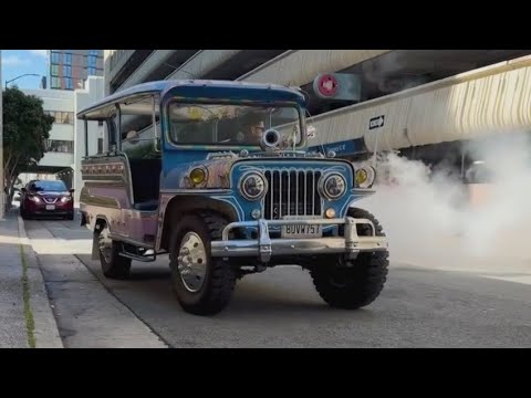 Last “jeepney” in San Francisco helps highlight city’s Filipino heritage