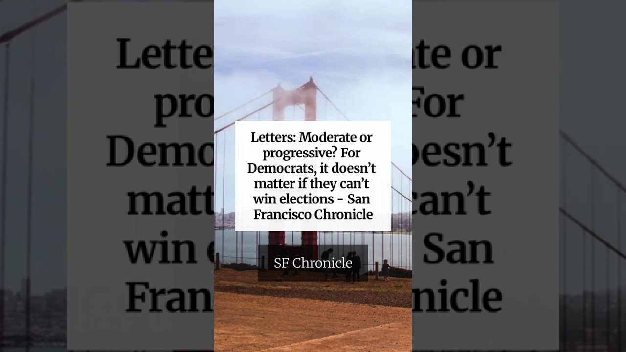 Letters: Moderate or progressive? For Democrats, it doesn’t matter if they can’t win elections – … Letters: Moderate or progressive? For Democrats, it doesn’t matter if they can’t win elections – …