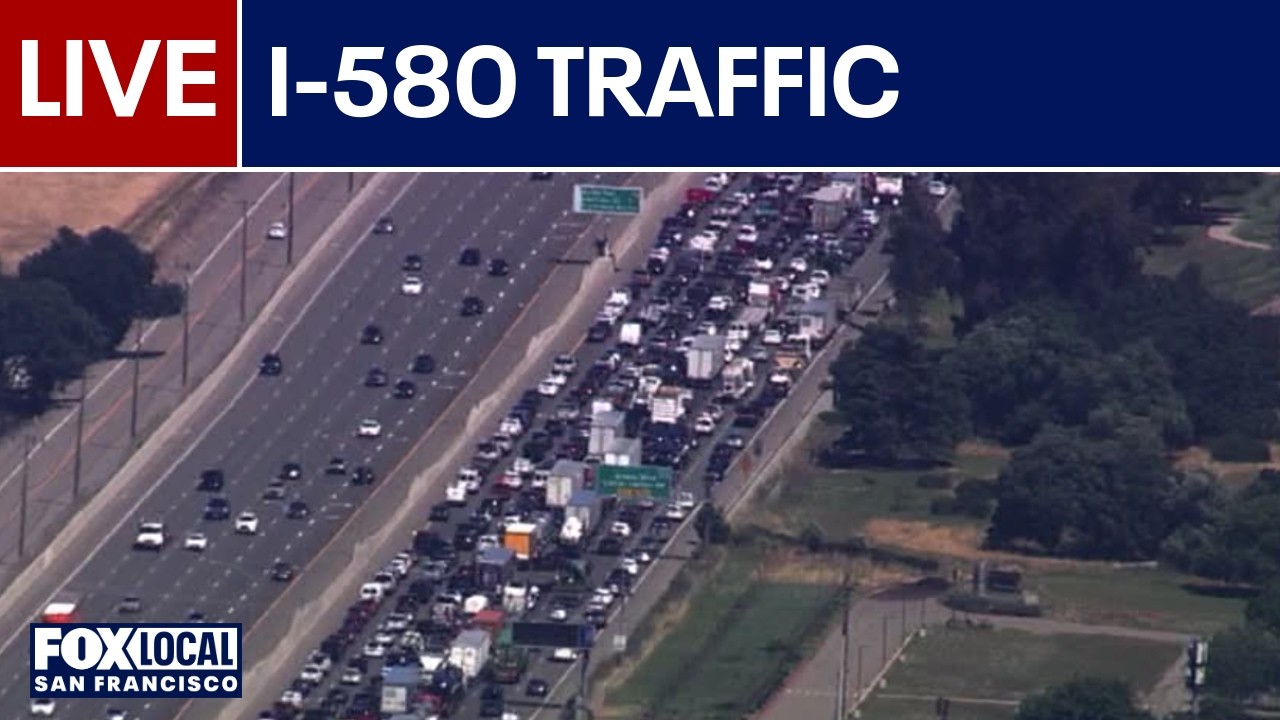 LIVE: Major traffic back-up on I-580 in Livermore LIVE: Major traffic back-up on I-580 in Livermore
