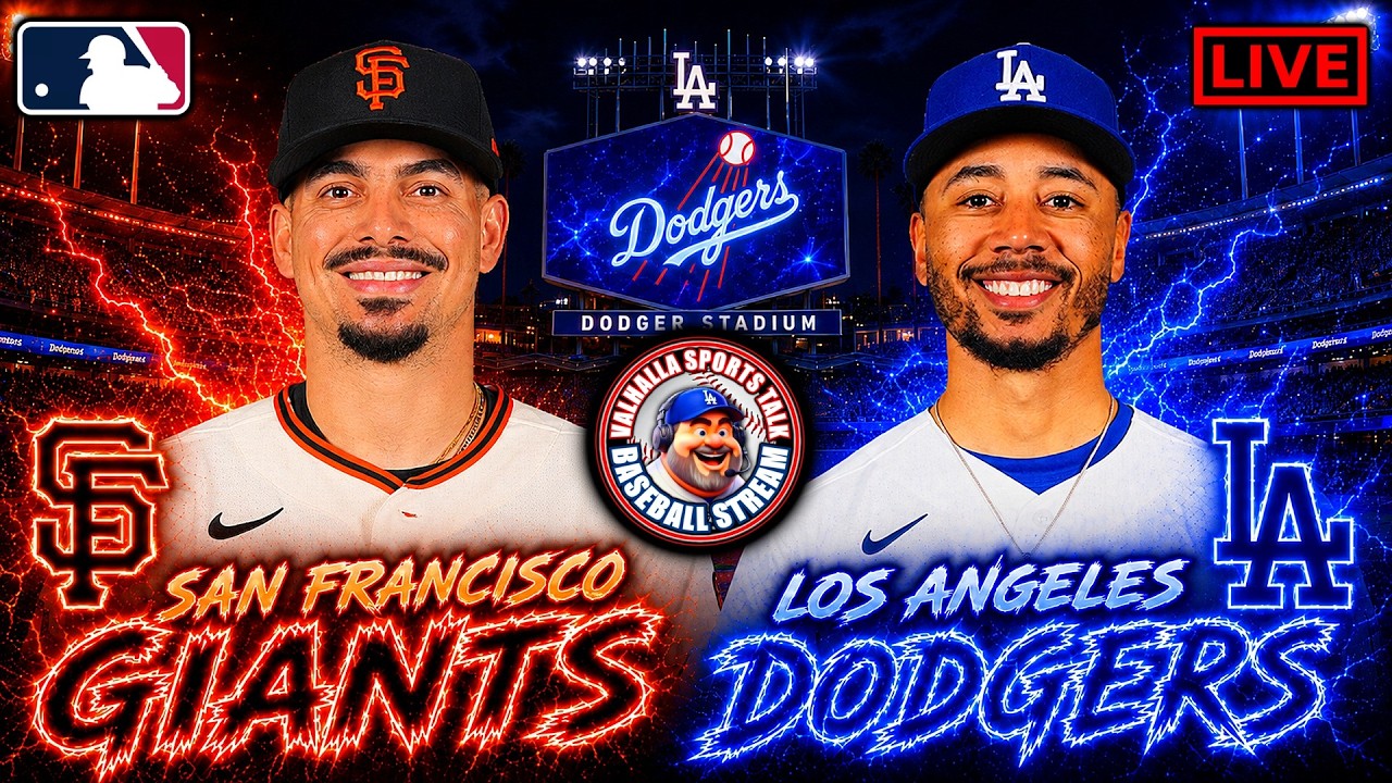 ⚾ Los Angeles Dodgers vs San Francisco Giants LIVE Stream Watch Party | MLB Play-By-Play & Reactions ⚾ Los Angeles Dodgers vs San Francisco Giants LIVE Stream Watch Party | MLB Play-By-Play & Reactions
