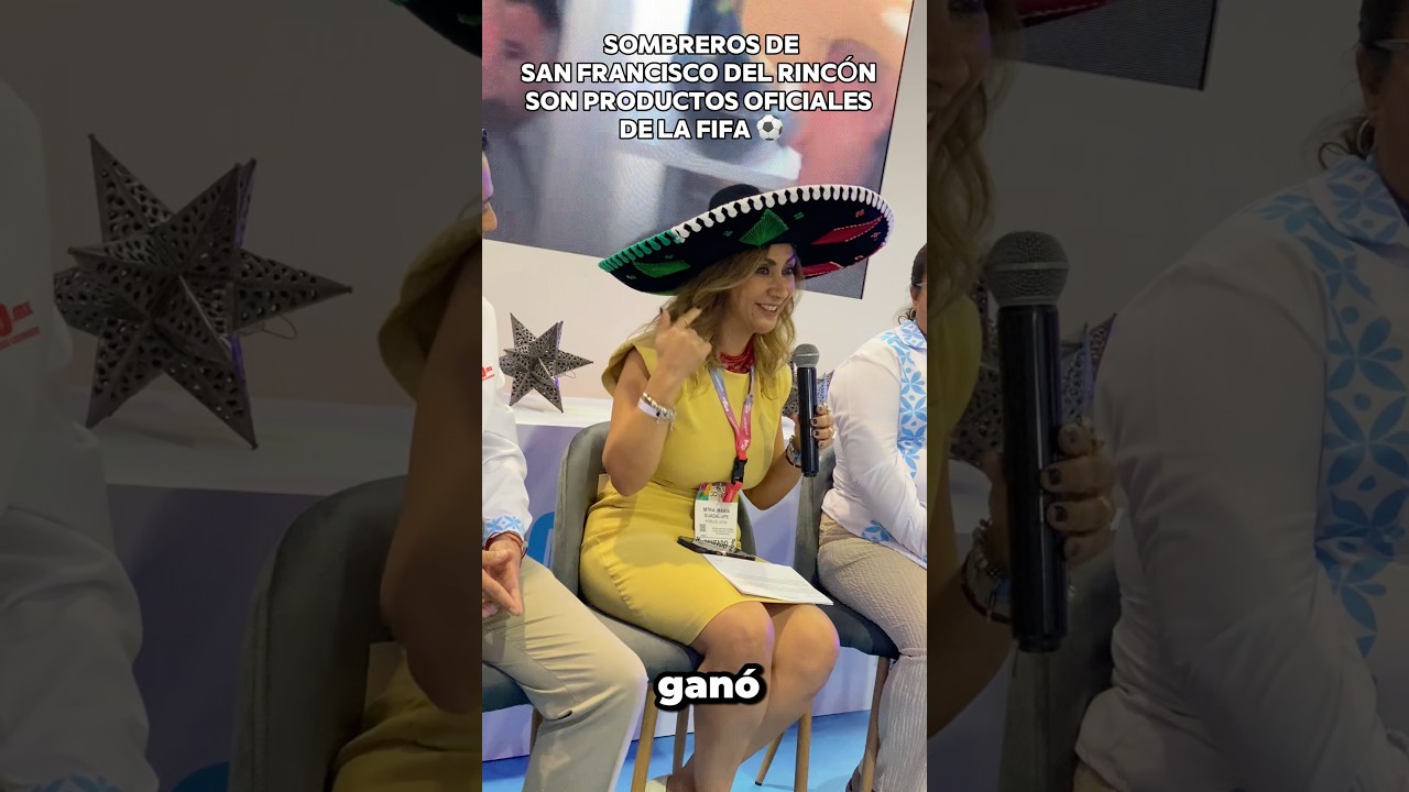 🤠Los sombreros de San Francisco del Rincón, son el sombrero oficial de la de la FIFA #copadelmundo