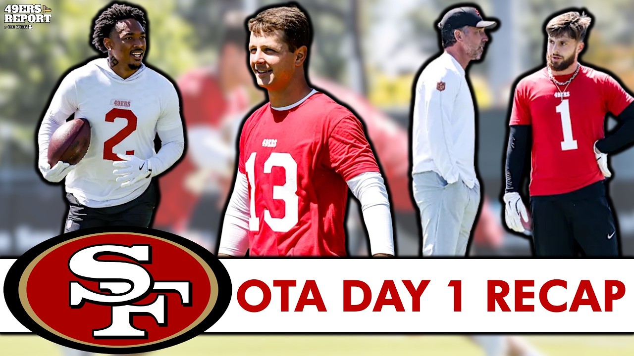 🚨MAJOR San Francisco 49ers News After 1st Day Of OTAs: Injury News, Standouts, Young WR Stand Out