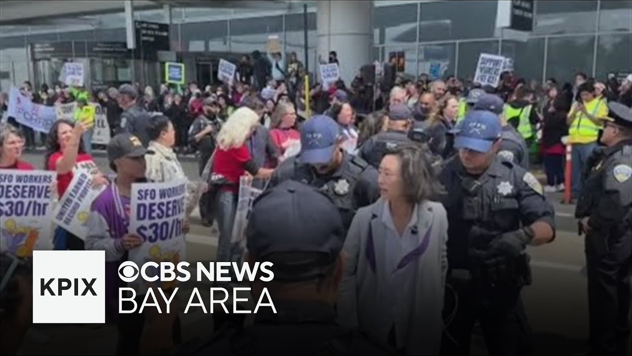 May Day protests block traffic at San Francisco, Oakland airports May Day protests block traffic at San Francisco, Oakland airports