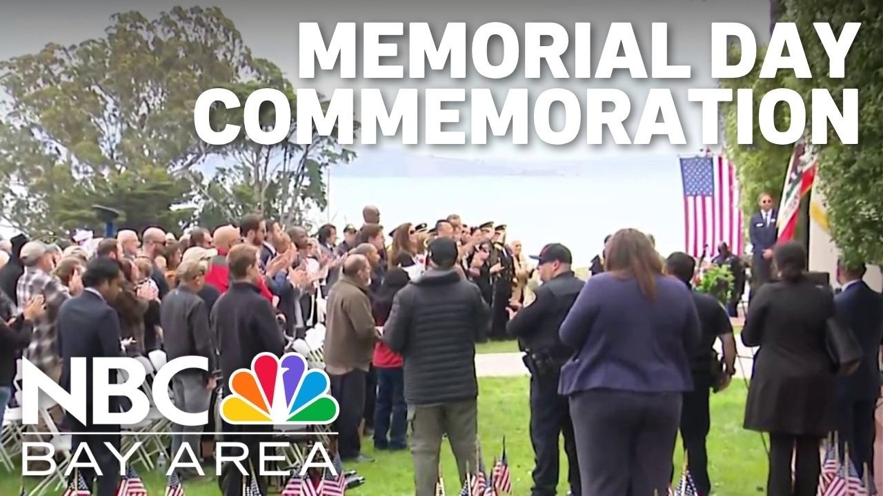 Memorial Day commemoration held at Presidio of San Francisco