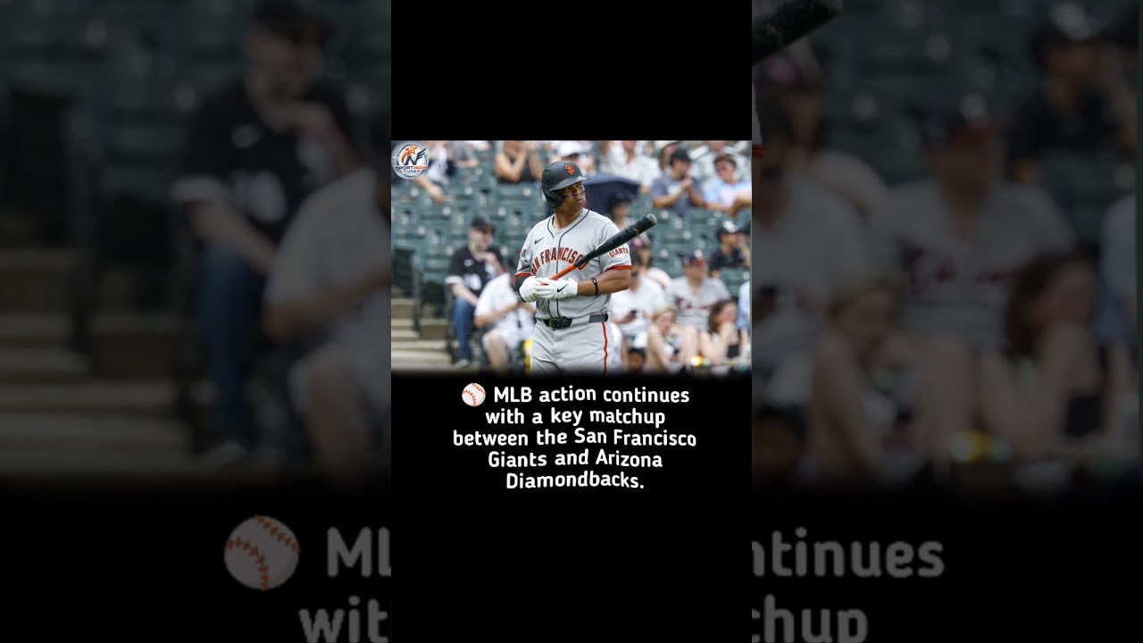 ⚾ MLB action continues with a key matchup between the San Francisco Giants and Arizona Diamondbacks. ⚾ MLB action continues with a key matchup between the San Francisco Giants and Arizona Diamondbacks.